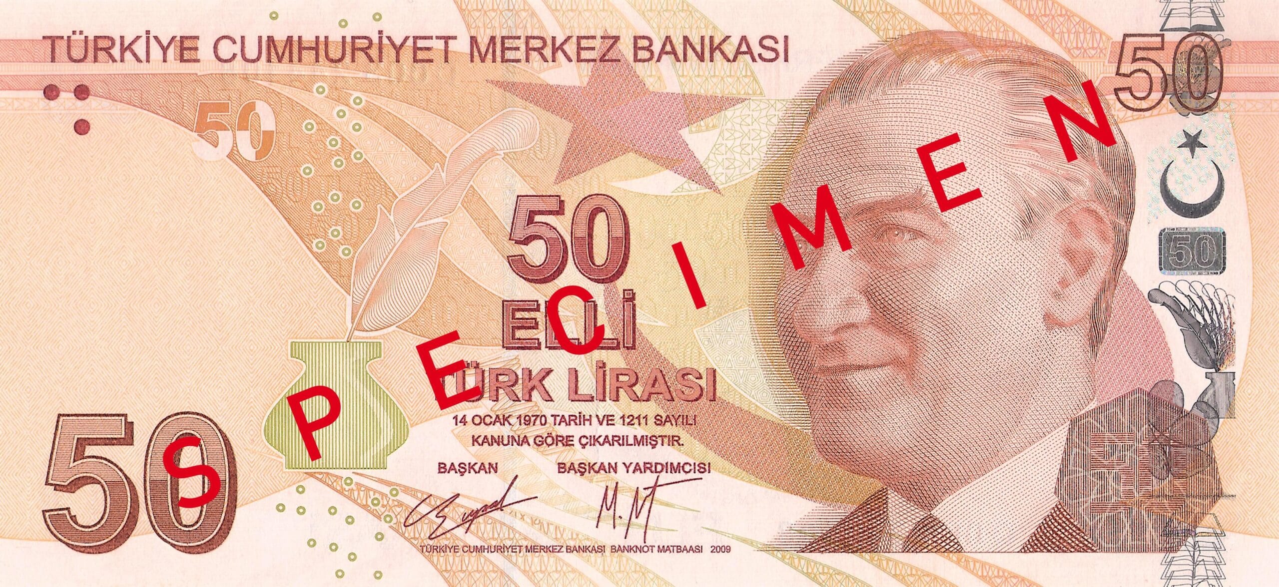 capital gains tax on property in Turkey - Turkish Lira banknote
