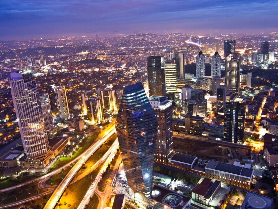 Turkish bank mortgage for foreigners - Levent financial district Istanbul