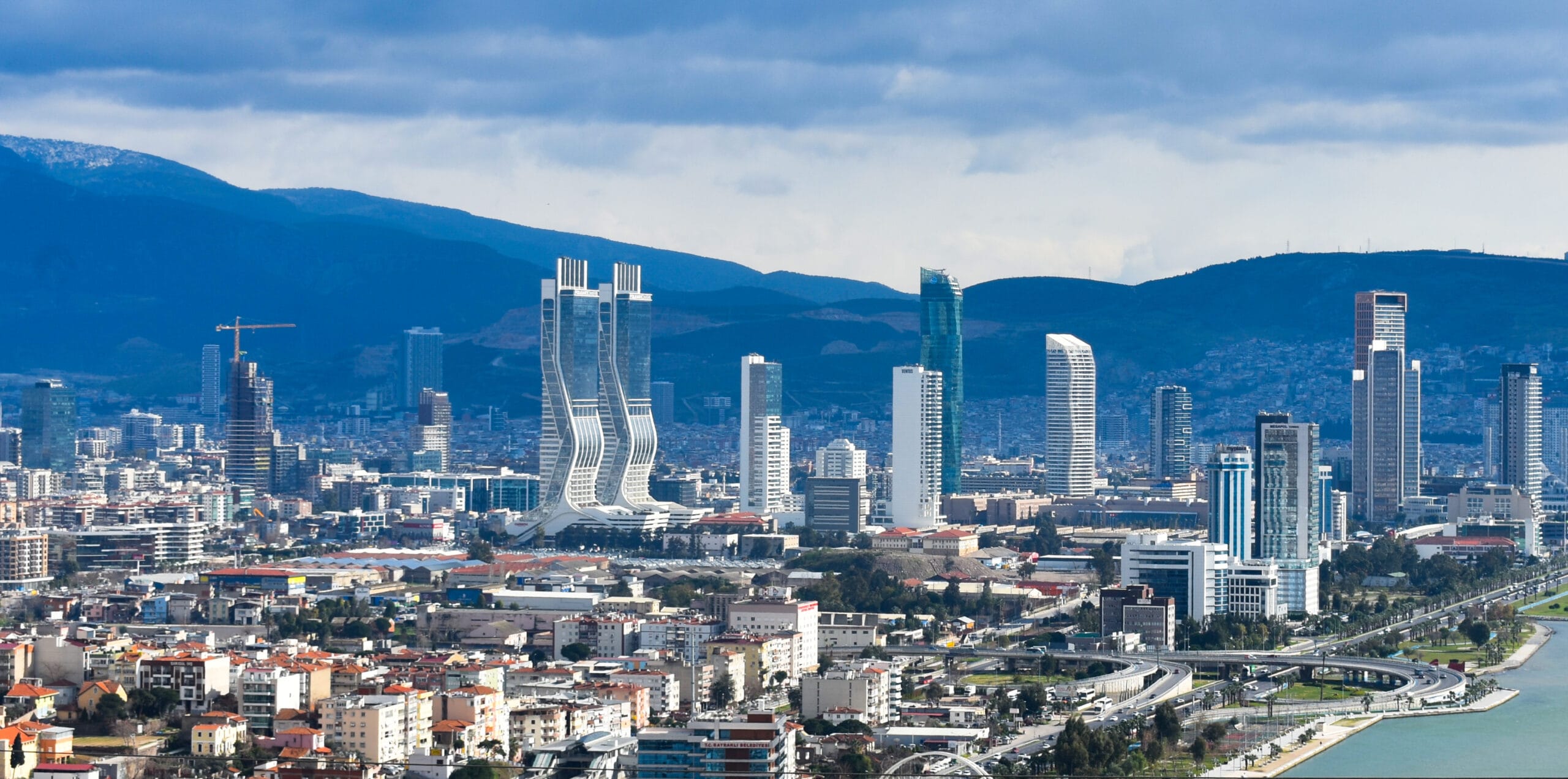 Izmir property investment skyline view