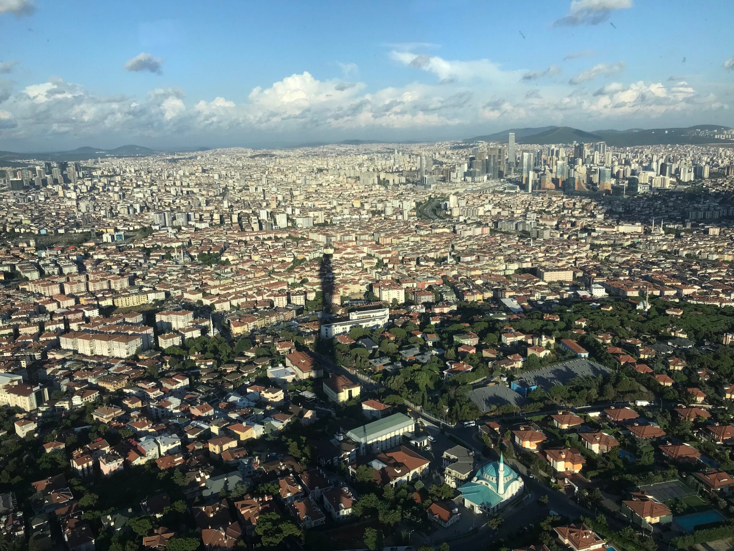 cost of living in Istanbul - city skyline view