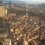 Şişli property investment - Istanbul skyline view near Şişli district