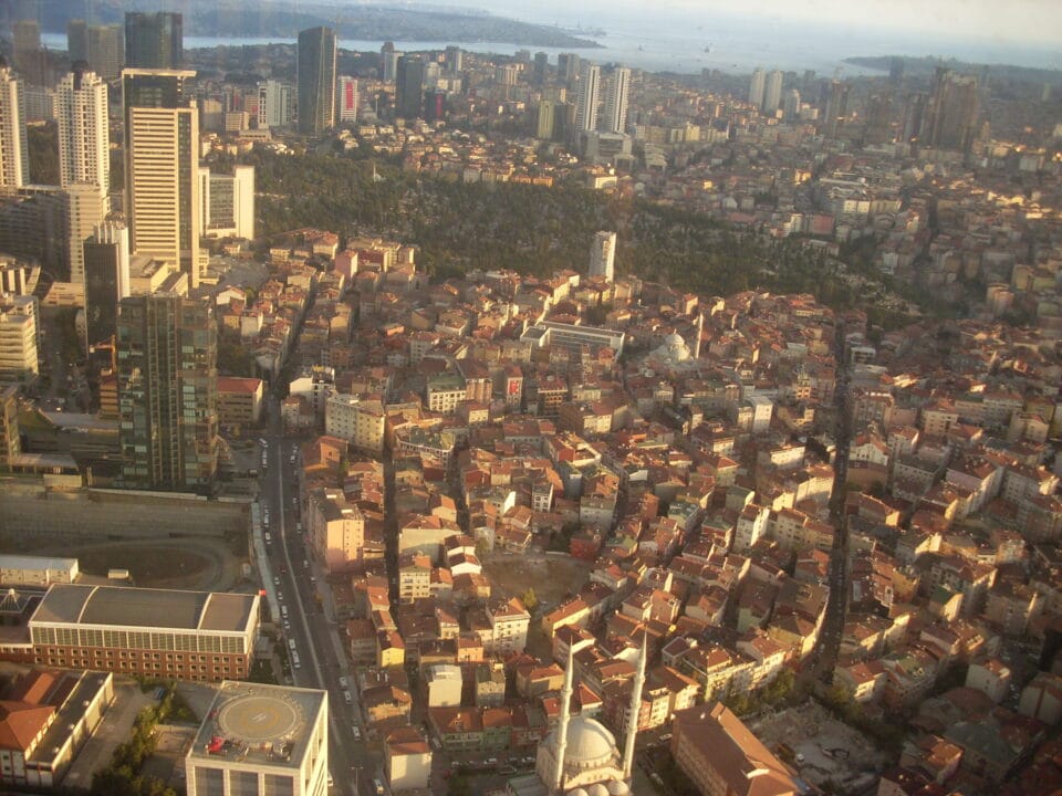 Şişli property investment - Istanbul skyline view near Şişli district