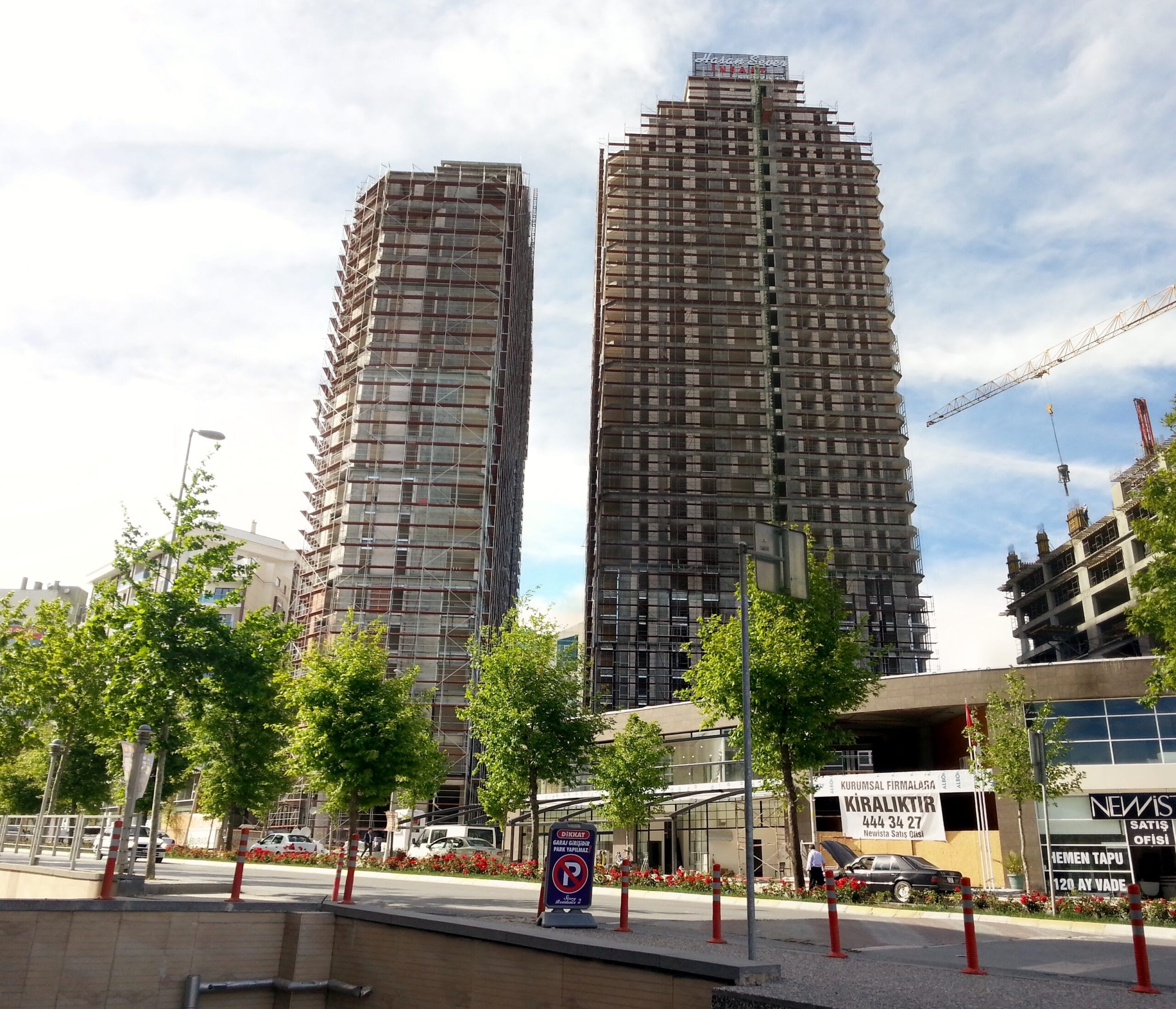 Esenyurt property investment - new residential towers under construction