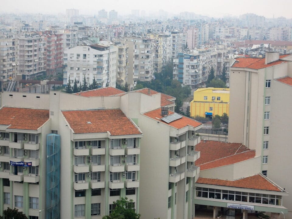 Kepez property investment Antalya apartment buildings cityscape