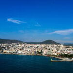 Kusadasi property investment - overlook of the Aegean coast and town